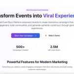 Social Event Buzz Platform (SEBP): Gamify Your Campaigns, Amplify Your Social Reach